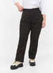 Softshell broek met verstelbaar velcro, Zwart, Model image number 0