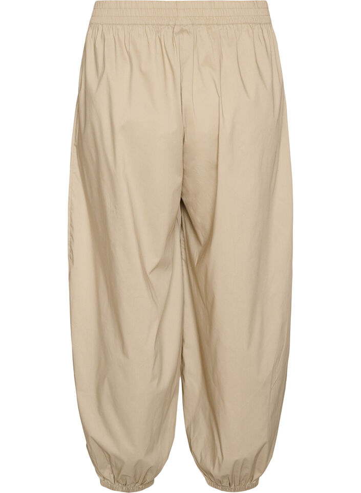 Ballonbroek met zakken en een elastische tailleband, , Packshot image number 1