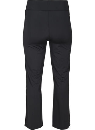 ZizziFlared Sportbroek, Black, Packshot image number 1