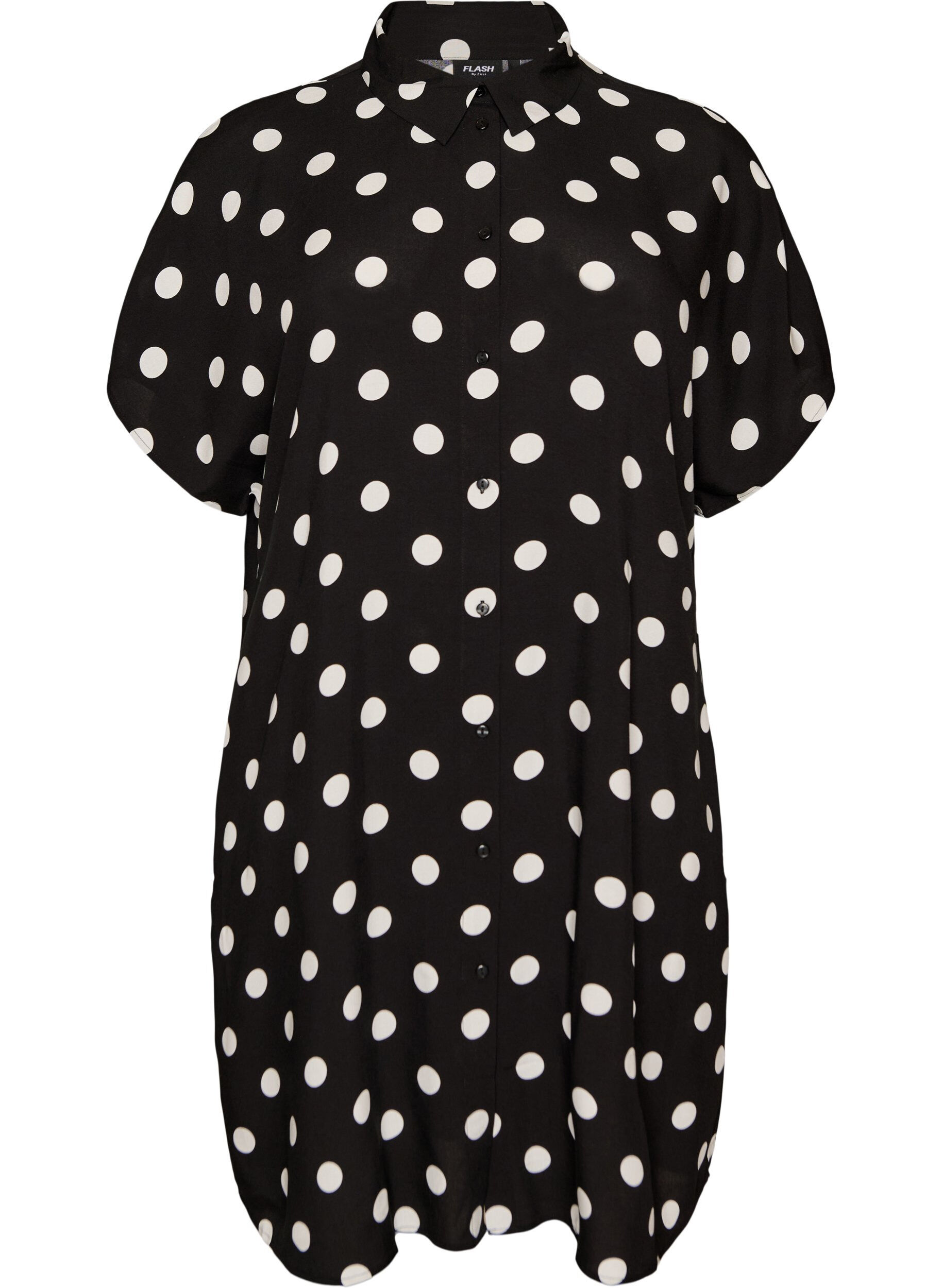 FLASH - Losvallend lang shirt van viscose