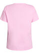 T-shirt met knoopdetail, Roze, Packshot image number 1