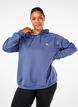 Sportieve hoodie, Vintage Indigo, Model image number 0