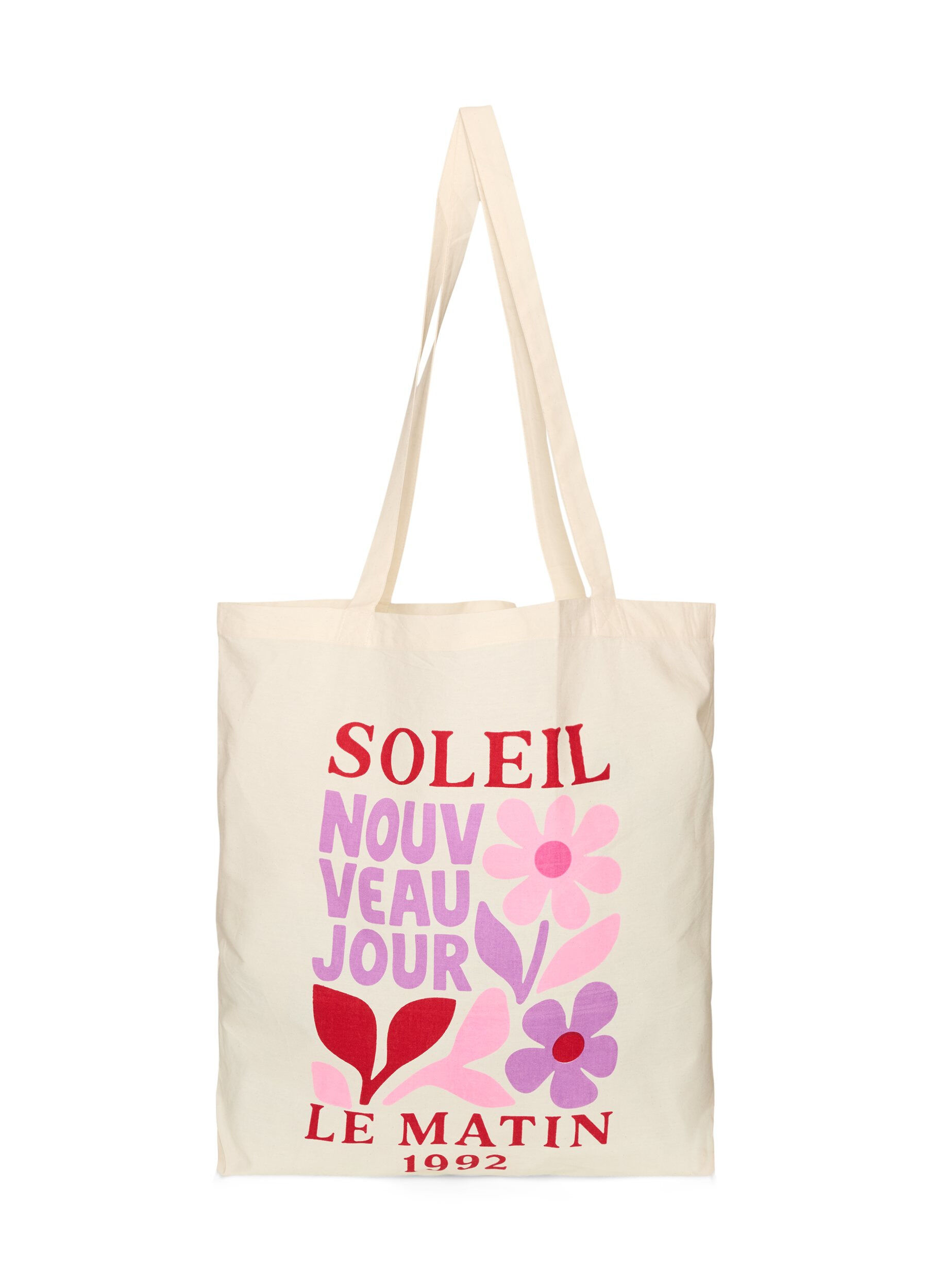 Tote bag met print