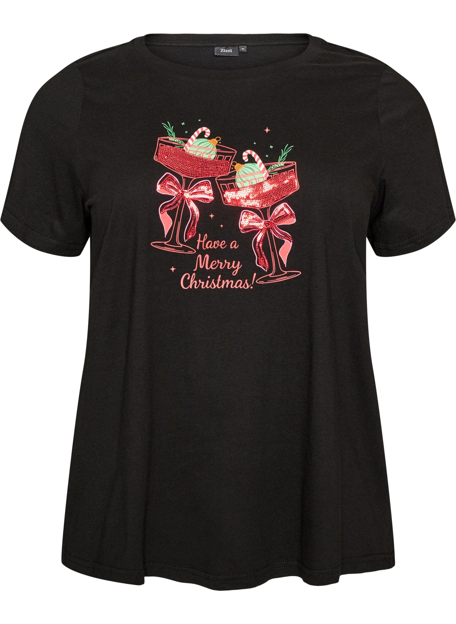 Kerst T-shirt van biologisch katoen