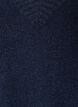 Jumper met V-hals, Blauw, Packshot image number 2