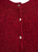 Cardigan met wol en alpaca en decoratieve knopen, Rood, Packshot image number 2