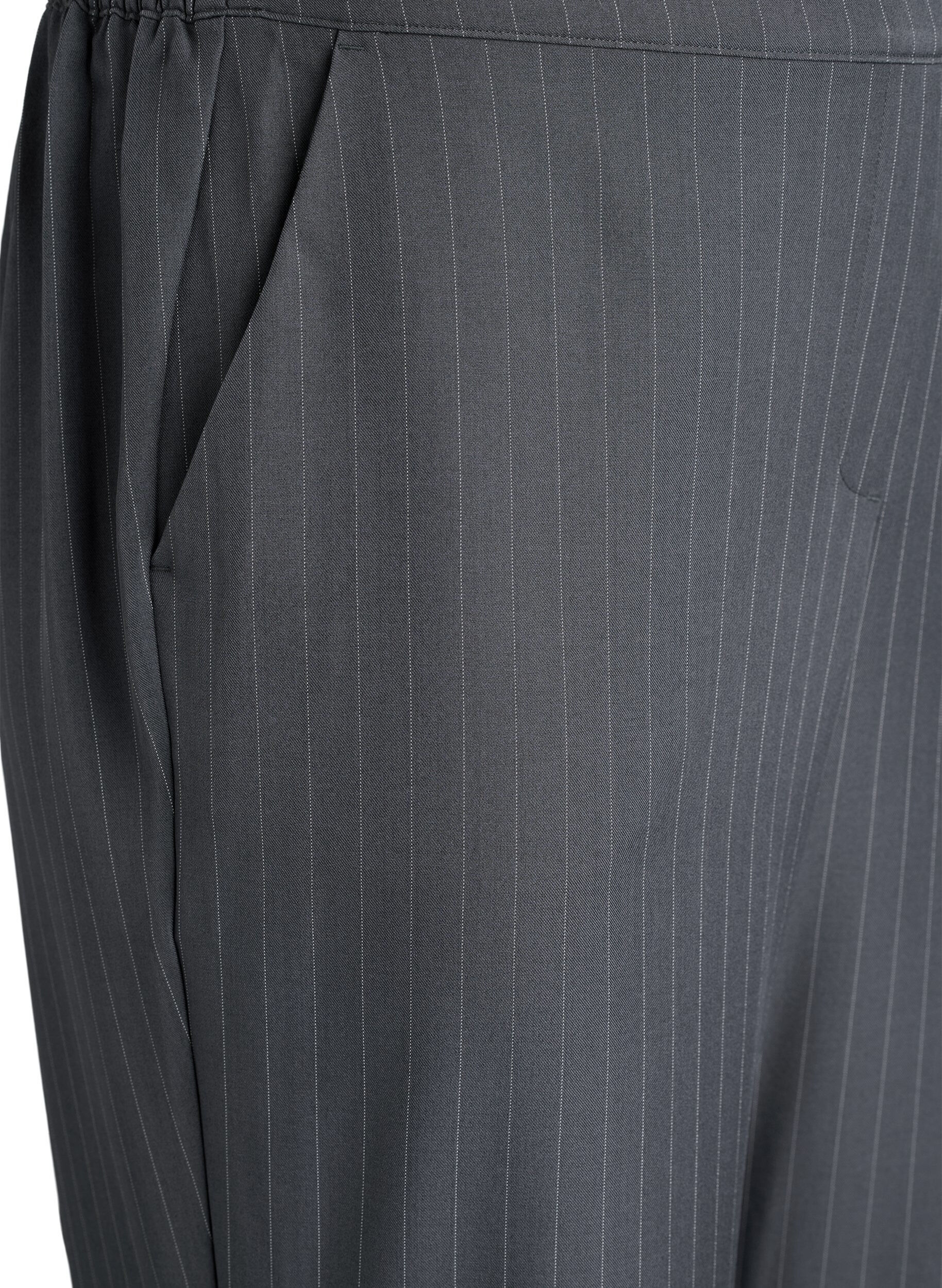 ZizziFLASH - Losse broek met zakken, Grijs, Packshot image number 2