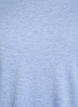 FLASH - Gebreide blouse met ronde hals, Blauw, Packshot image number 2
