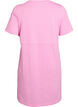 FLASH - Korte T-shirtjurk met strikceintuur, Roze, Packshot image number 1