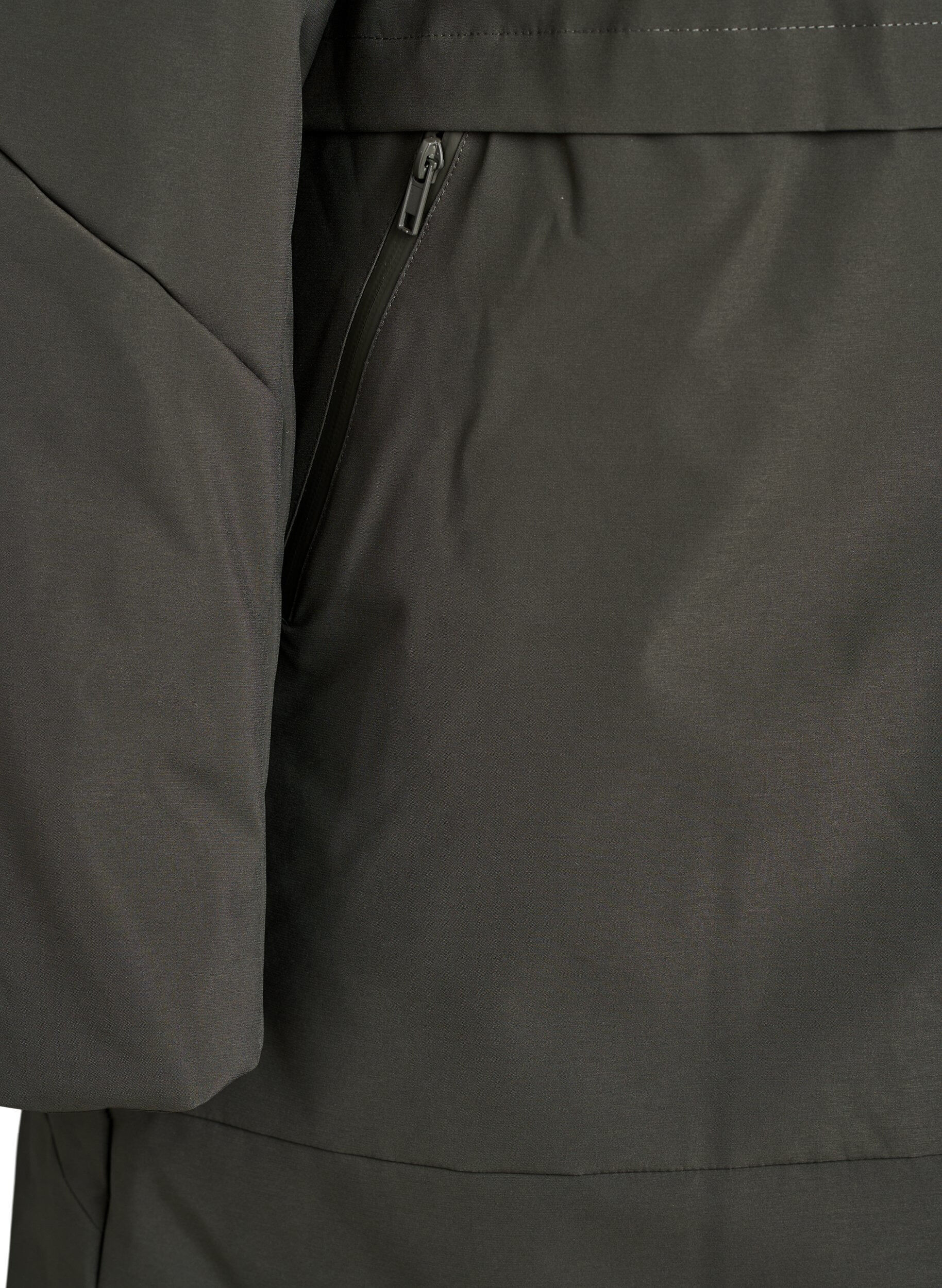 ZizziWinterjas met verstelbare taille, Groen, Packshot image number 3