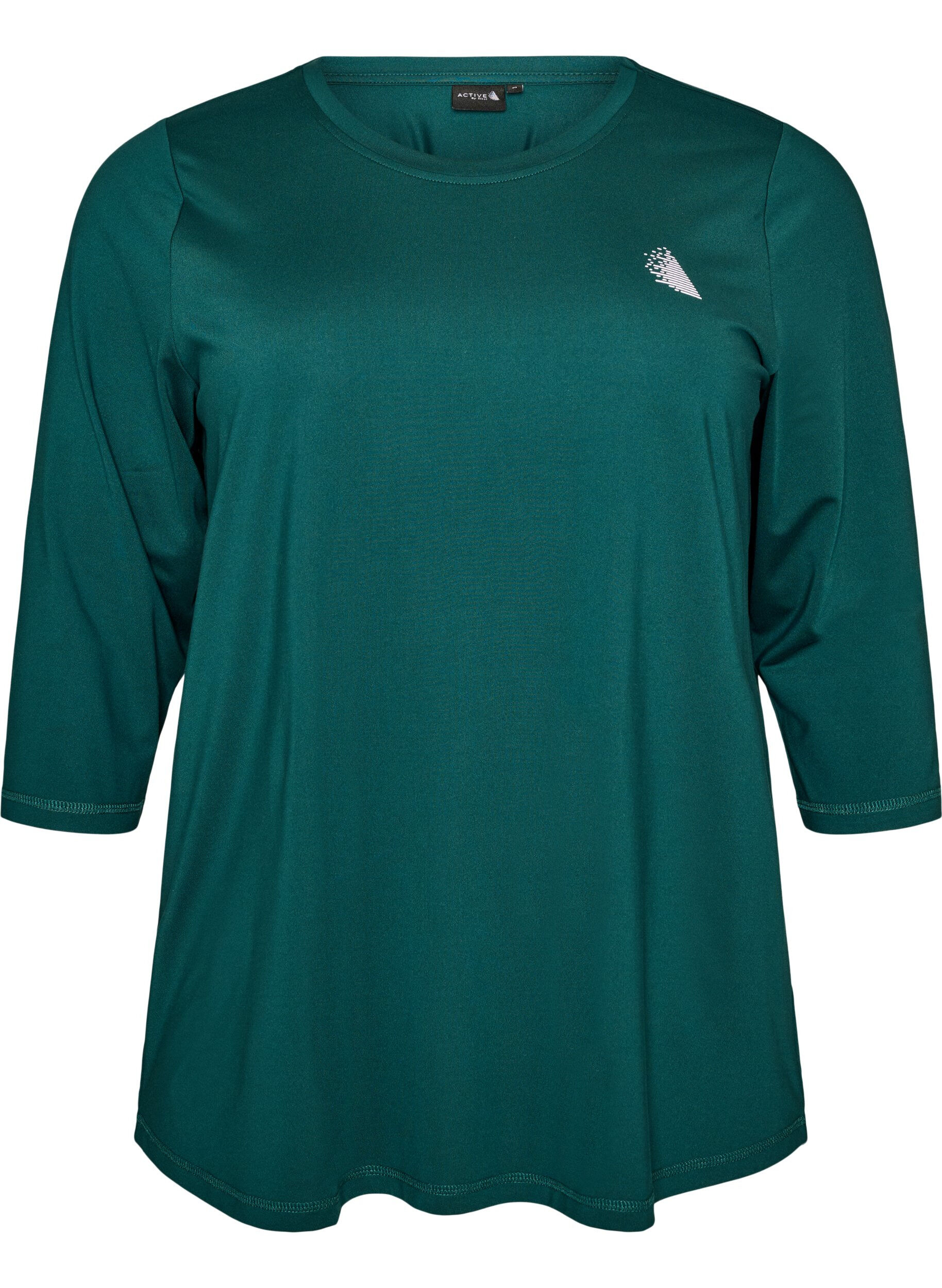 Sporttop met 3/4 mouwen