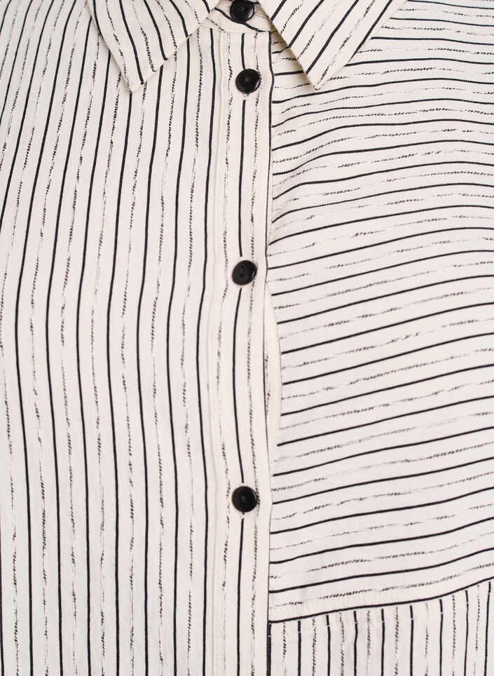 Shirt met gestreept patroon, White Stripe, Packshot