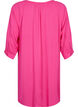 Tuniek van viscose met 3/4-mouwen, Roze, Packshot image number 1
