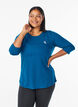 Training blouse met 3/4 mouwen, Blauw, Model image number 0