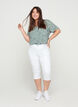 Slim fit Emily capri jeans, Wit, Model image number 0