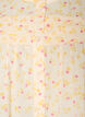 Mouwloze A-lijn katoenen blouseshirt, Geel, Packshot image number 2
