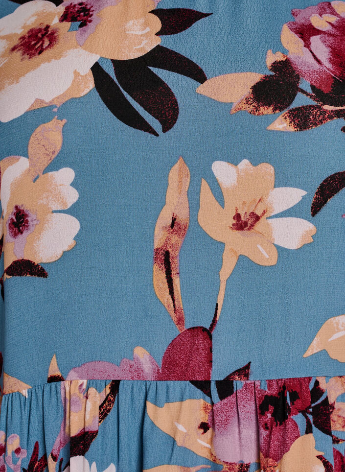 Lange mouwen tuniek met een naad, Blauw, Packshot image number 2