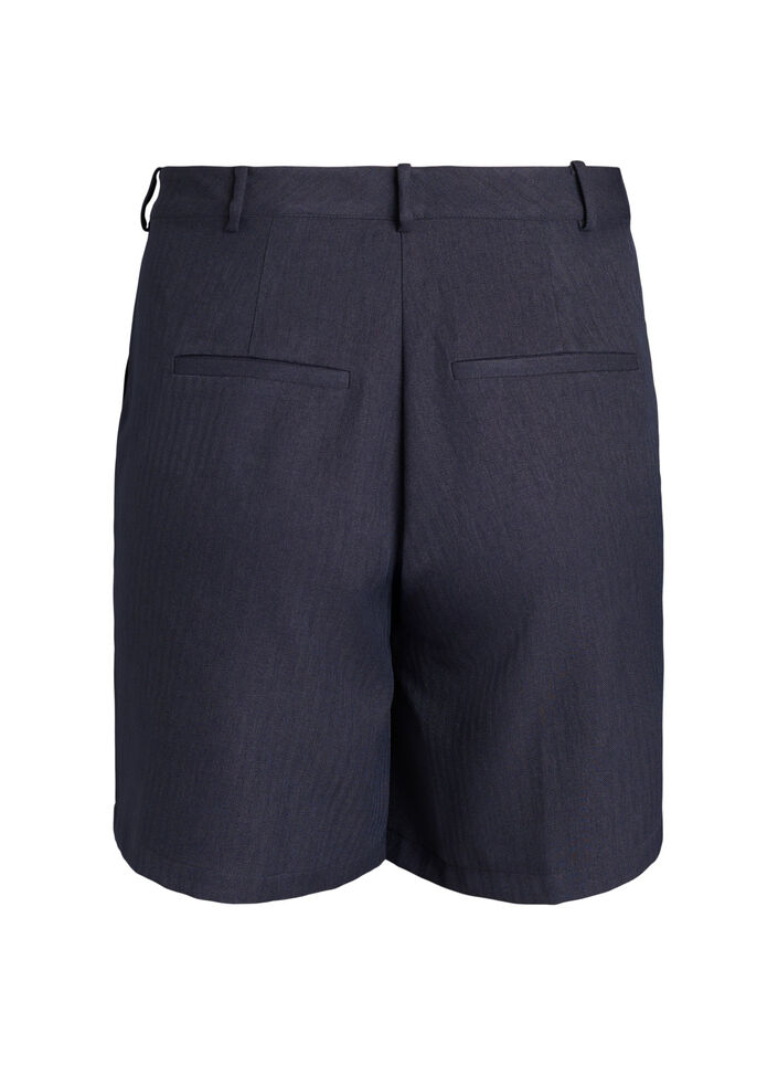 Op maat gemaakte bermudashorts met zakken, Dark Grey , Packshot
