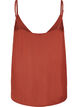 Strap top in viscose, Rood, Packshot image number 1