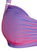 Gestreepte beugel-bikinitop, Roze, Packshot image number 2