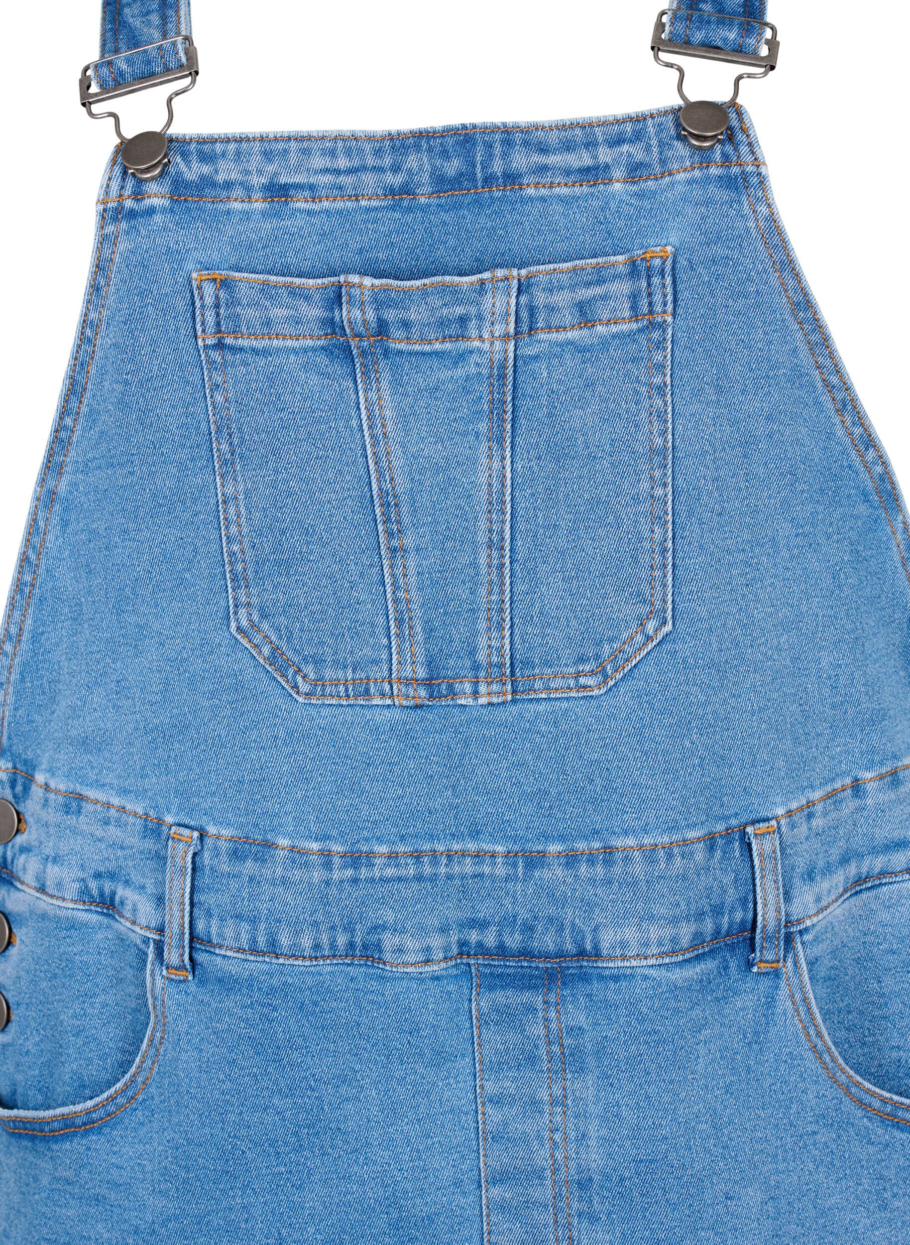 ZizziDenim overall jurk, Blauw, Packshot image number 2