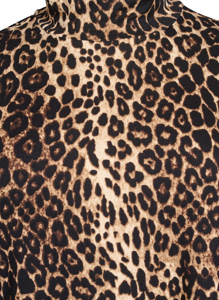 FLASH - Blouse met lange mouwen en col, Zwart, Packshot image number 2