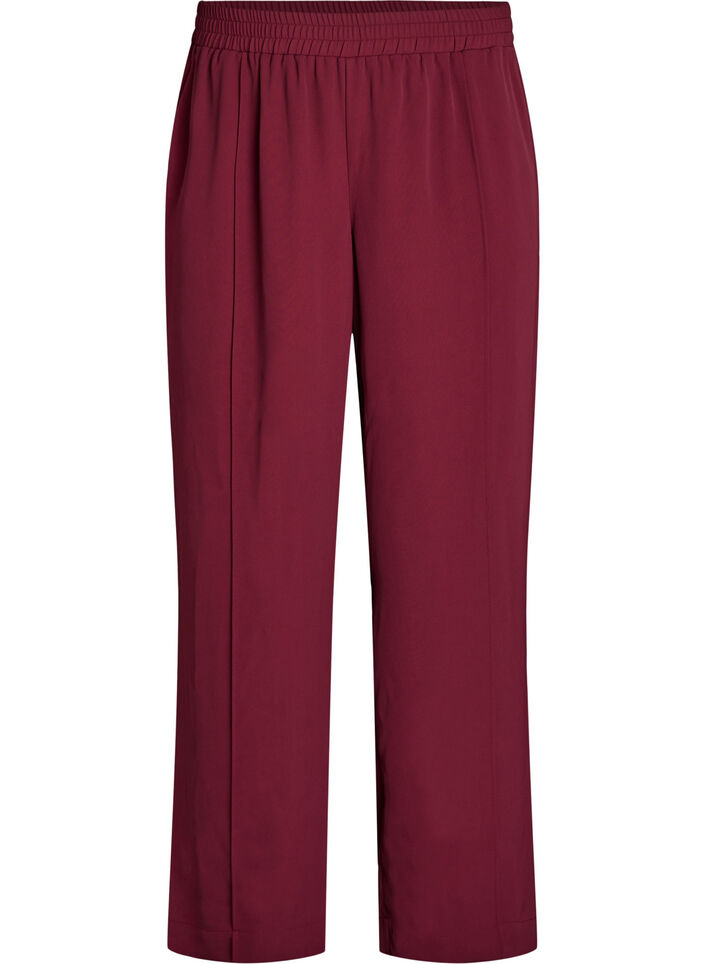 Sportieve broek met rechte pijpen en zijstrepen, T. Port Orch Stripe, Packshot