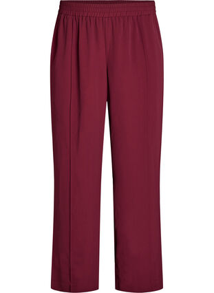 ZizziSportieve broek met rechte pijpen en zijstrepen, T. Port Orch Stripe, Packshot image number 0