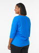 Training blouse met 3/4 mouwen, Blauw, Model image number 2