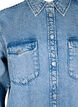 Denim shirt met borstzakken, Blauw, Packshot image number 2