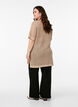 FLASH - Gebreide blouse met korte mouwen en V-hals, Beige, Model image number 2