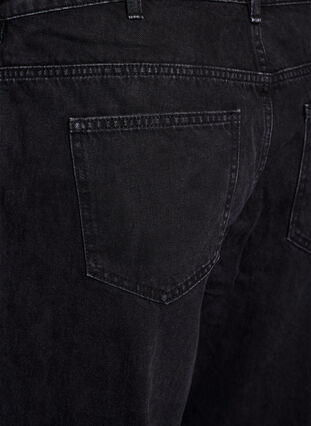 ZizziStraight-fit jeans met een strikceintuur, Black, Packshot image number 3