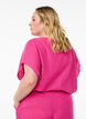FLASH - Losse blouse met kapmouwen, Roze, Model image number 2