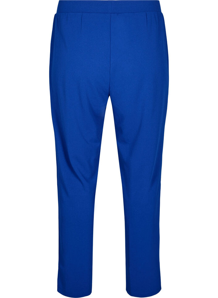 FLASH - Broek met rechte pasvorm, Blauw, Packshot image number 1