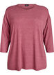 FLASH – Jersey blouse met 3/4 mouwen, Rood, Packshot image number 0