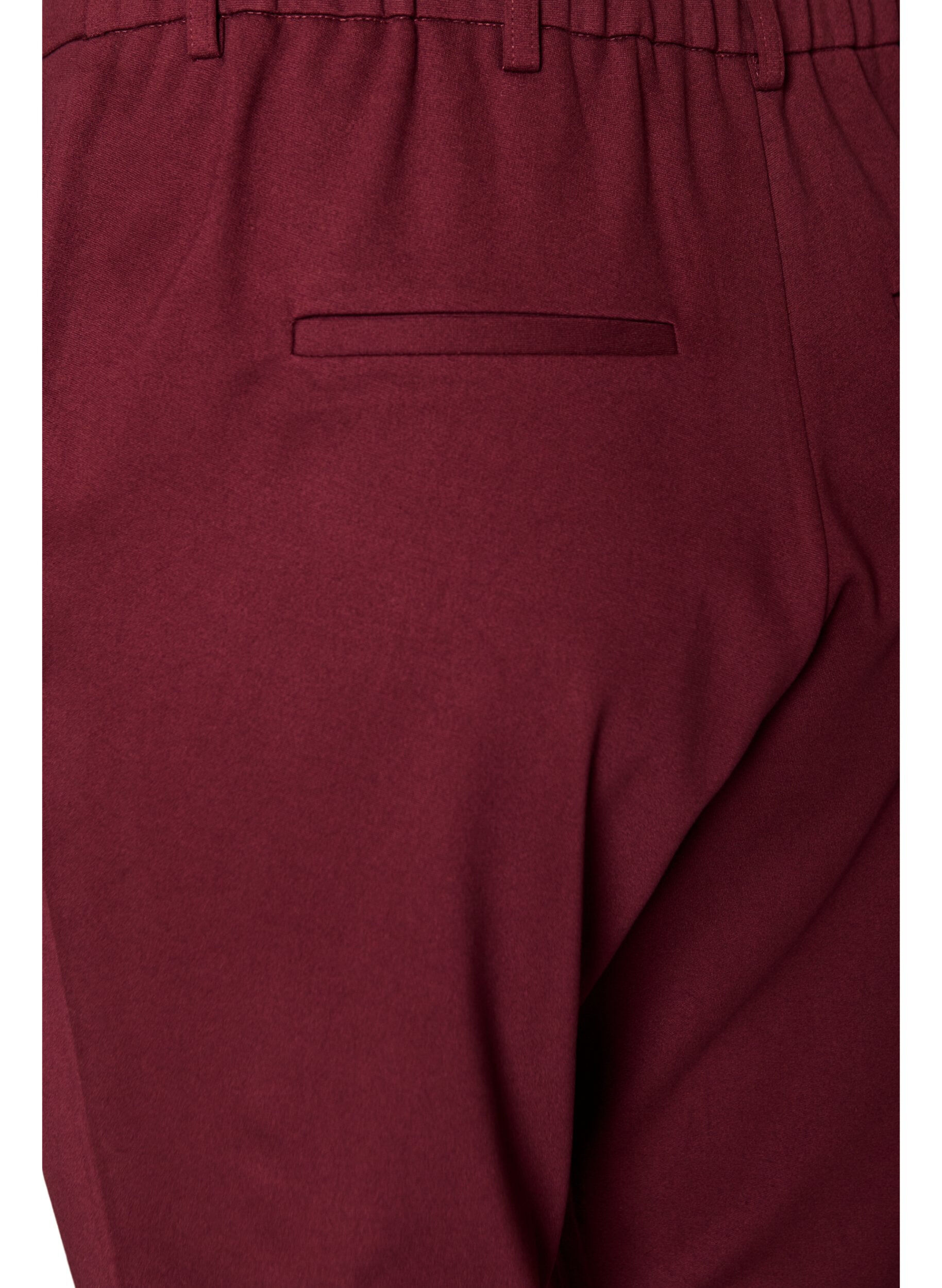 ZizziPantalon Maddison, Bordeaux, Packshot image number 3