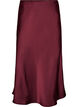Satijnen midi rok, Rood, Packshot image number 0