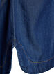 Losse denimshirt met zakken op de borst, Blauw, Packshot image number 3