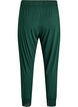 Pyjamabroek met kanten rand en high waist, Groen, Packshot image number 1