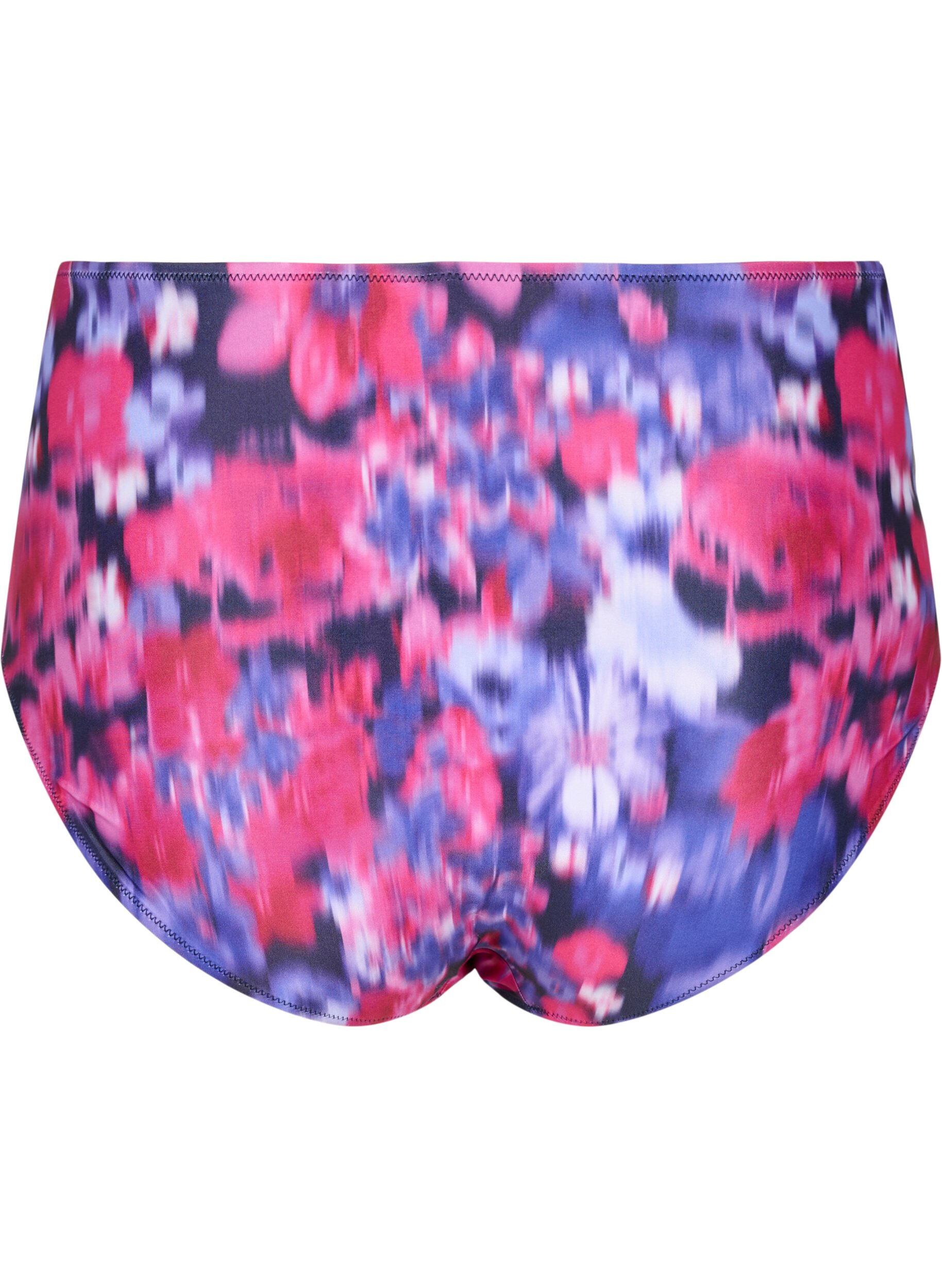 ZizziBikinibroekje met print en hoge taille, Roze, Packshot image number 1