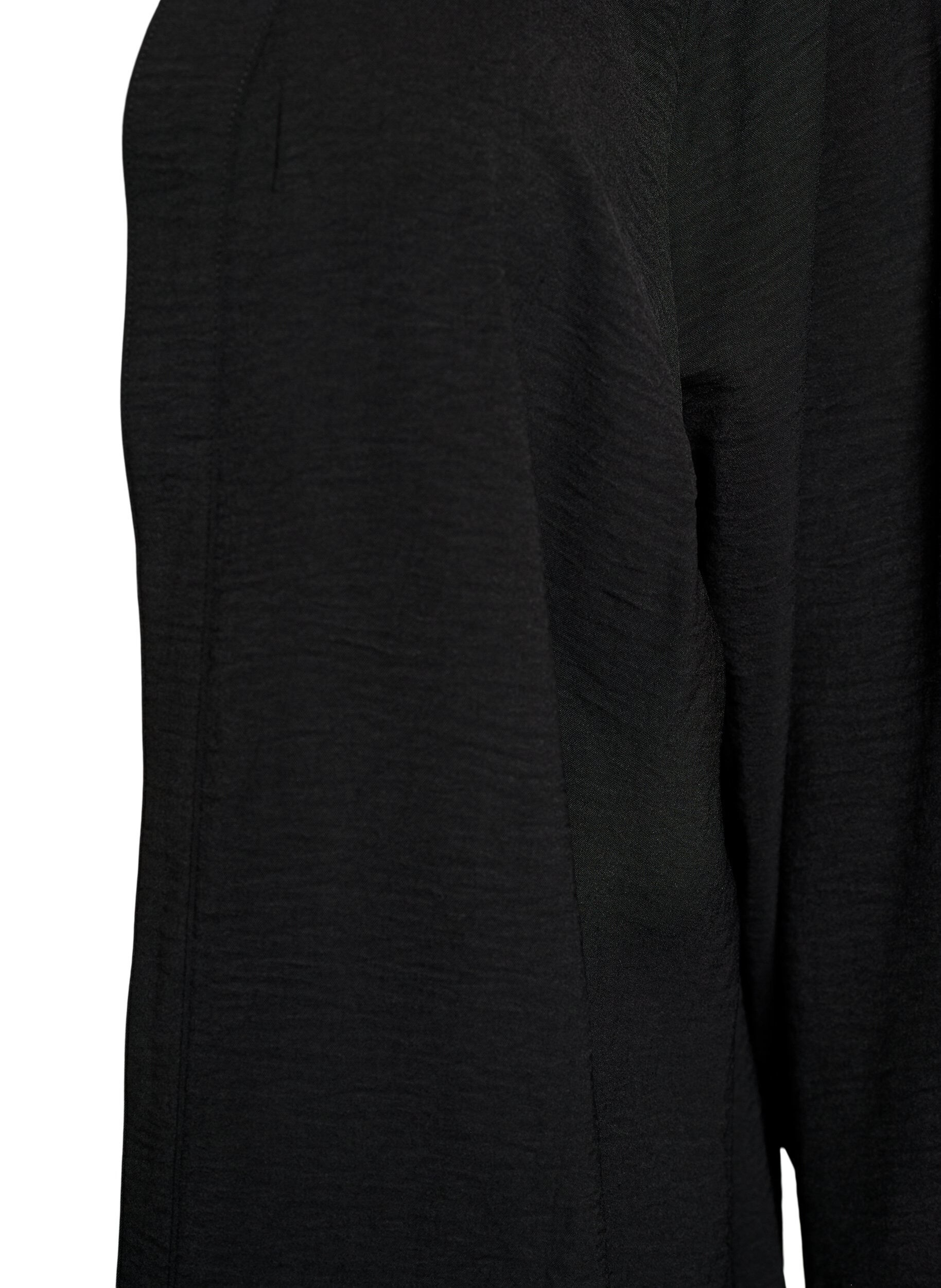 ZizziKimono met 7/8 mouwen, Zwart, Packshot image number 2