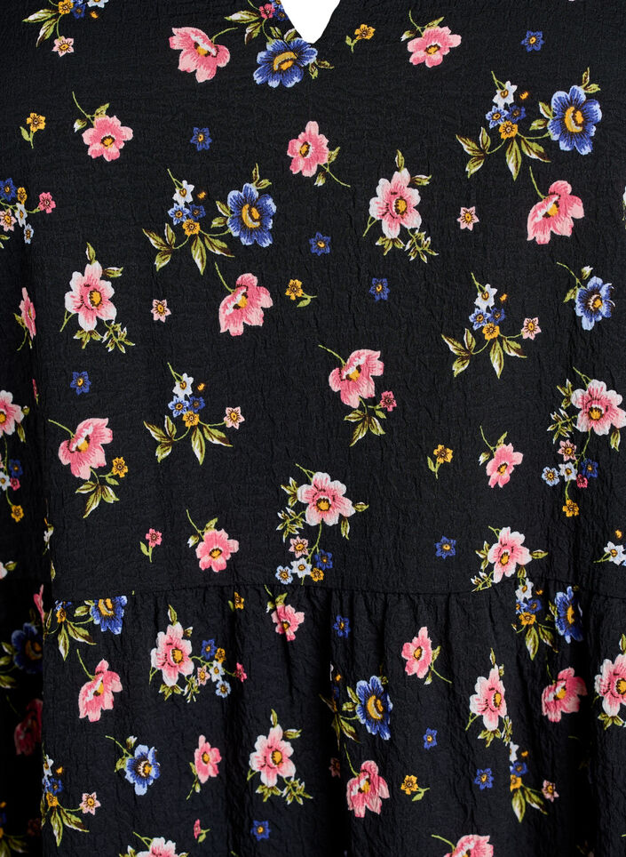 Korte A-lijn jurk, Zwart, Packshot image number 2