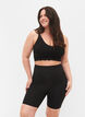 Light shapewear shorts met hoge taille, Zwart, Model image number 0