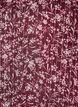 Blouse met bloemenprint en glitterdraad, Rood, Packshot image number 2
