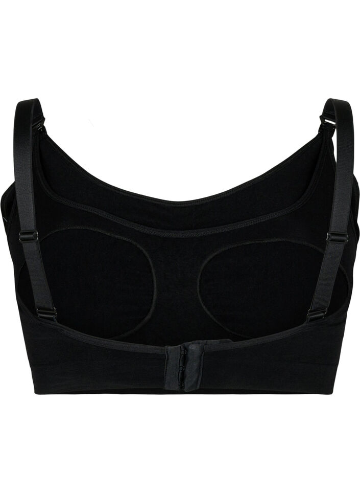 Borstvoedingsbeha, Zwart, Packshot image number 1