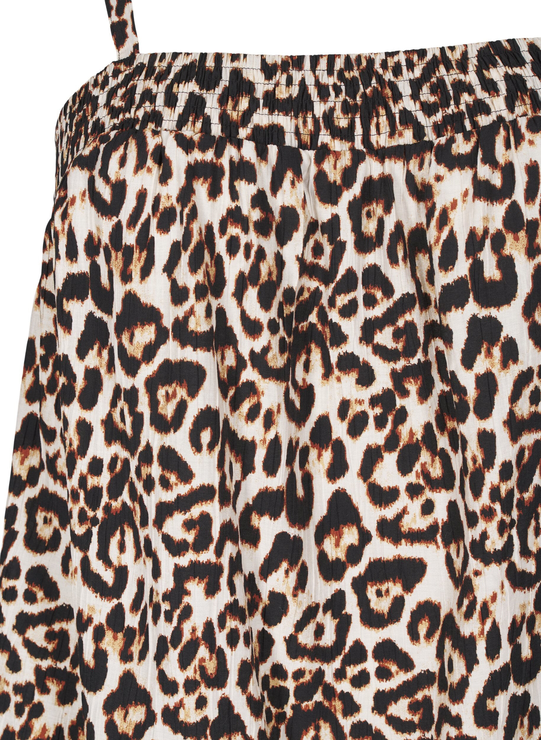 ZizziViscose top met smalle bandjes, Beige, Packshot image number 2