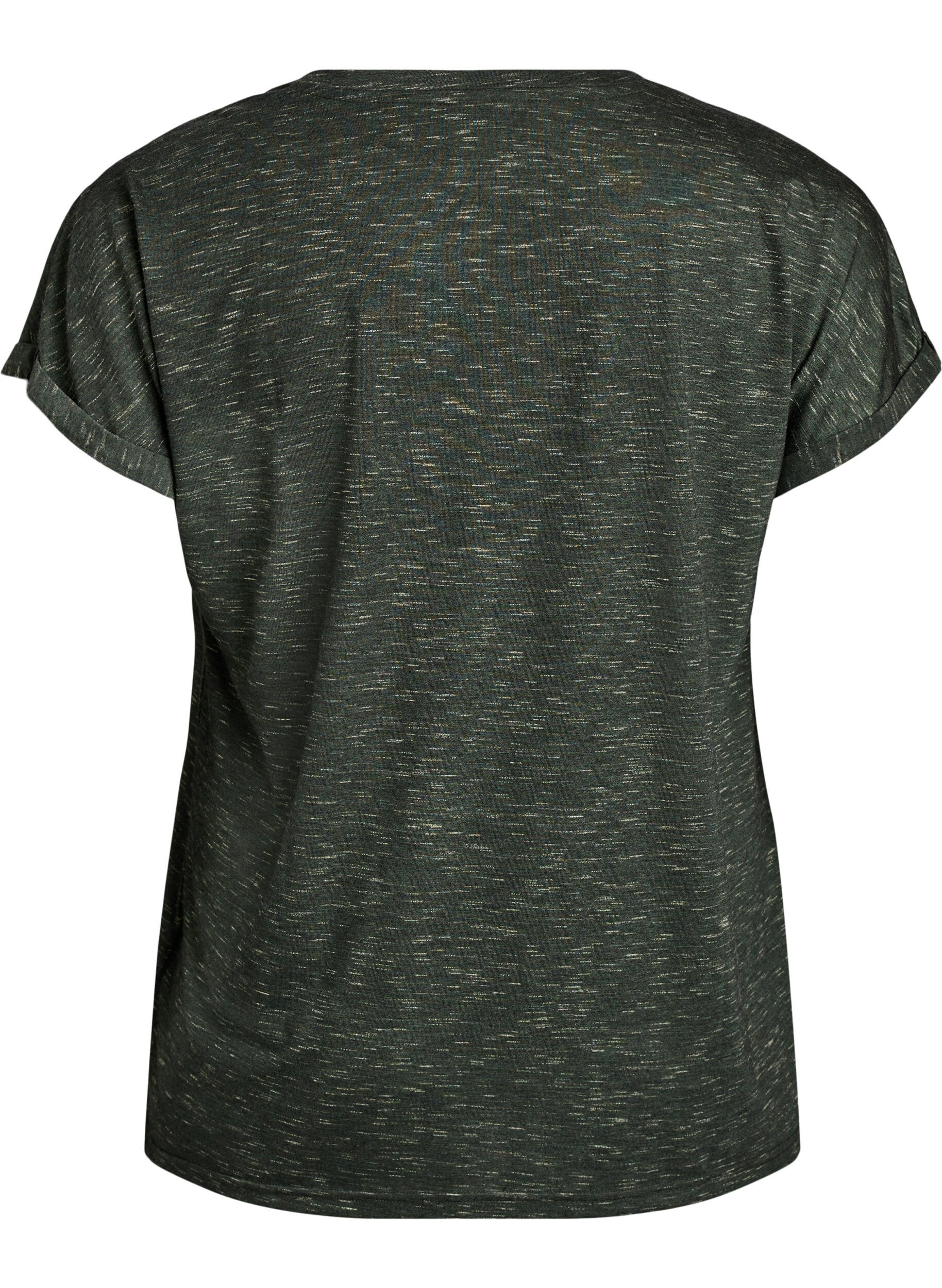 ZizziLosse workout T-shirt met korte mouwen, Groen, Packshot image number 1