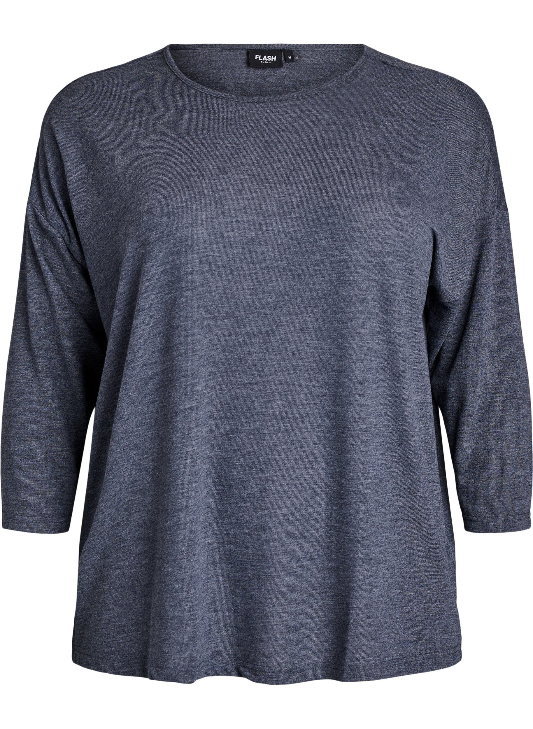 FLASH - Jersey blouse met 3/4 mouwen