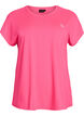 Effen gekleurd trainingsshirt, Roze, Packshot image number 0