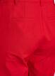 Broek met hoge taille en rechte pijpen, Rood, Packshot image number 3